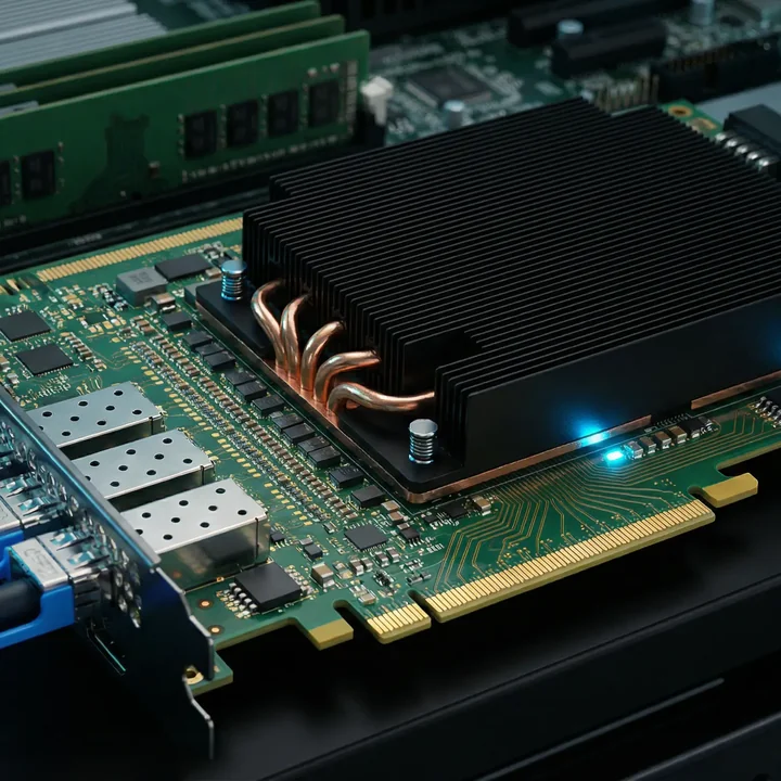 FPGA network card used in high-frequency trading infrastructure