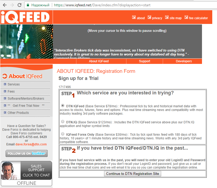 Iqfeed forex