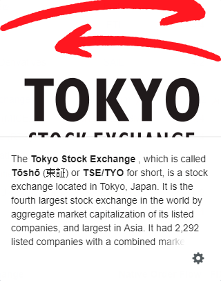 Tokyo Stock